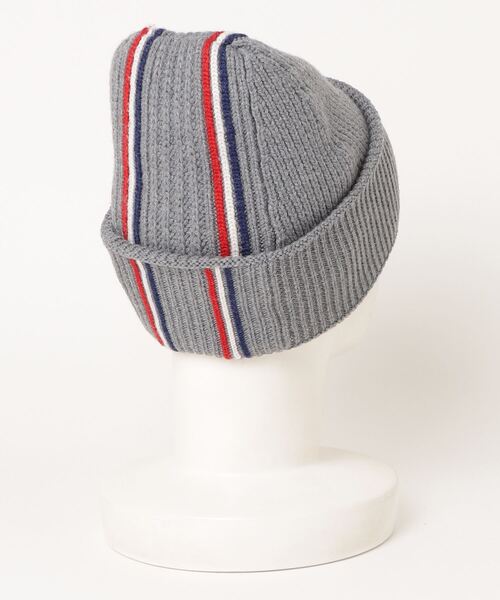 MONCLER（モンクレール）の「HAT（ニットキャップ/ビーニー・メンズ・グレー・ONE SIZE）」の2枚目の写真