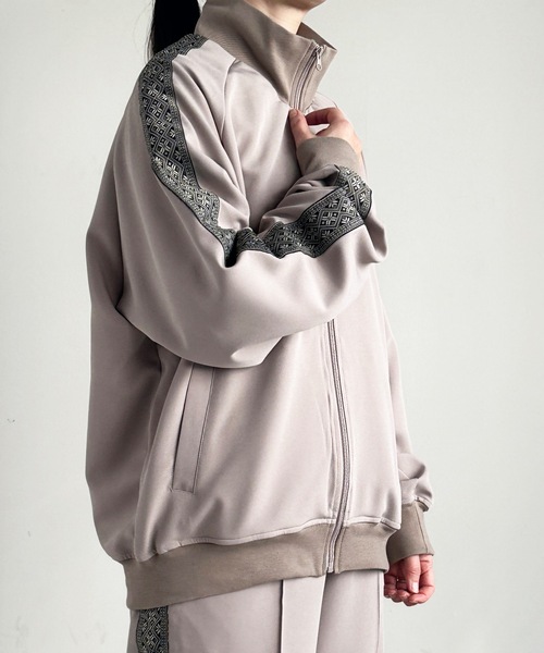 【セール】COMMONWARE:ポリストレッチテープトラックジャケット（ジャージ）｜COMMON WARE（コモンウェアー）