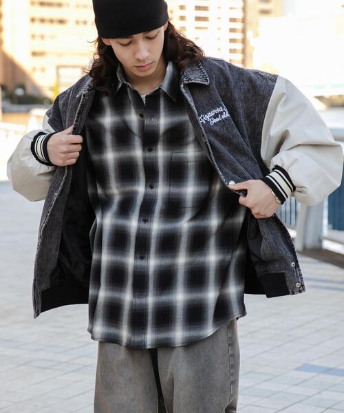 WEGO（ウィゴー）の「WEGO/デニムスタジャン（スタジャン・メンズ・ライトインディゴブルー/ブラック系その他・LARGE/MEDIUM）」の13枚目の写真