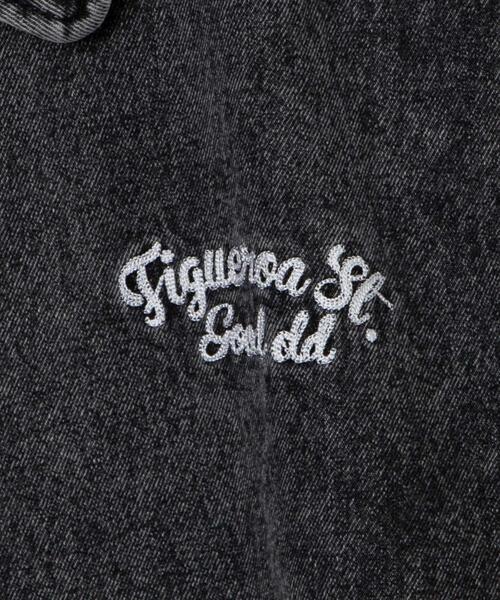 WEGO（ウィゴー）の「WEGO/デニムスタジャン（スタジャン・メンズ・ライトインディゴブルー/ブラック系その他・LARGE/MEDIUM）」の21枚目の写真