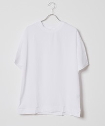 しじら織風 シボ半袖Tシャツ オーバーサイズ ユニセックス