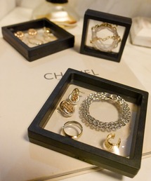 styiro（スタイロ）の「立てて飾れるPEフィルムアクセサリーケース3サイズ/3個セット（収納グッズ）」