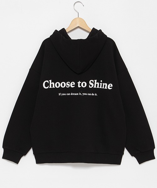 LOVETOXIC（ラブトキシック）の「サガラパステルパーカ（パーカー・キッズ・ブラック/ピンク/ライトグリーン/オフホワイト・S/M/L）」の8枚目の写真