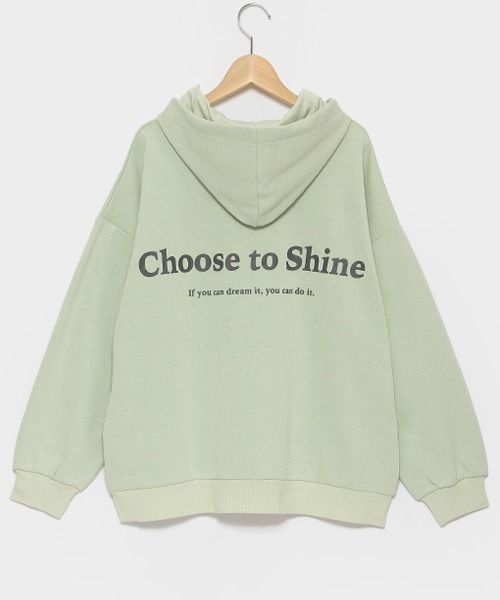 LOVETOXIC（ラブトキシック）の「サガラパステルパーカ（パーカー・キッズ・ブラック/ピンク/ライトグリーン/オフホワイト・S/M/L）」の9枚目の写真