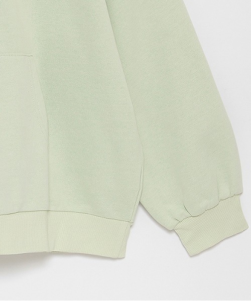 LOVETOXIC（ラブトキシック）の「サガラパステルパーカ（パーカー・キッズ・ブラック/ピンク/ライトグリーン/オフホワイト・S/M/L）」の13枚目の写真