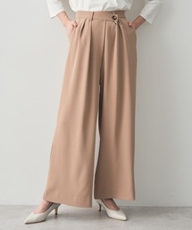 YECCA VECCA | ウエストデザインタックパンツ(その他パンツ)