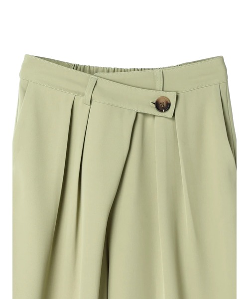 YECCA VECCA（イェッカヴェッカ）の「ウエストデザインタックパンツ（その他パンツ・レディース・グリーン/ベージュ/ネイビー・S/M）」の8枚目の写真