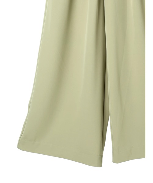 YECCA VECCA（イェッカヴェッカ）の「ウエストデザインタックパンツ（その他パンツ・レディース・グリーン/ベージュ/ネイビー・S/M）」の10枚目の写真
