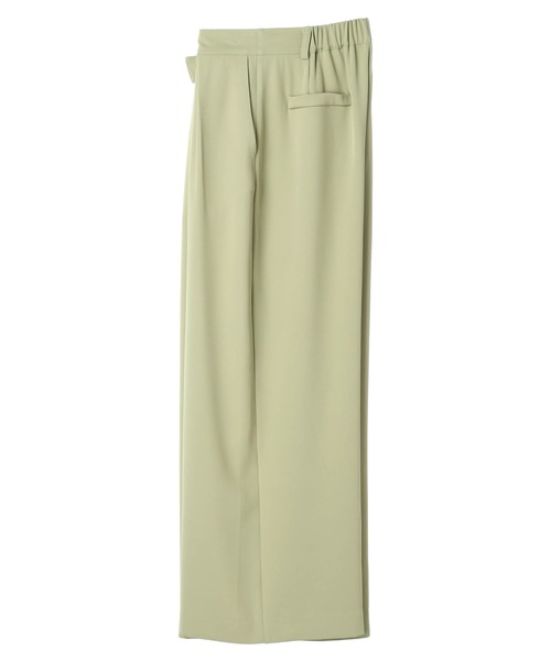 YECCA VECCA（イェッカヴェッカ）の「ウエストデザインタックパンツ（その他パンツ・レディース・グリーン/ベージュ/ネイビー・S/M）」の12枚目の写真