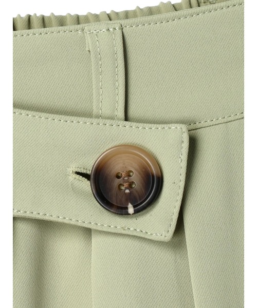 YECCA VECCA（イェッカヴェッカ）の「ウエストデザインタックパンツ（その他パンツ・レディース・グリーン/ベージュ/ネイビー・S/M）」の13枚目の写真