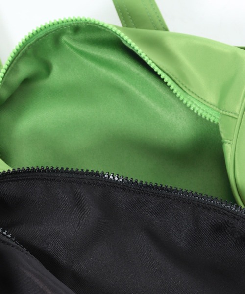 PBLIM（ページボーイリム）の「PBLIM/ナイロンボストンバック（ドラムバッグ・レディース・ブラック/グリーン・FREE）」の12枚目の写真