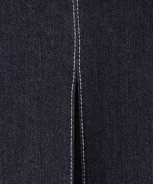 THE SHOP TK （ザ ショップ ティーケー ）の「◆【美シルエット】デニムタックスカート/手洗い可（デニムスカート・レディース・ネイビー/ベージュ/カーキ・11/12/13）」の21枚目の写真