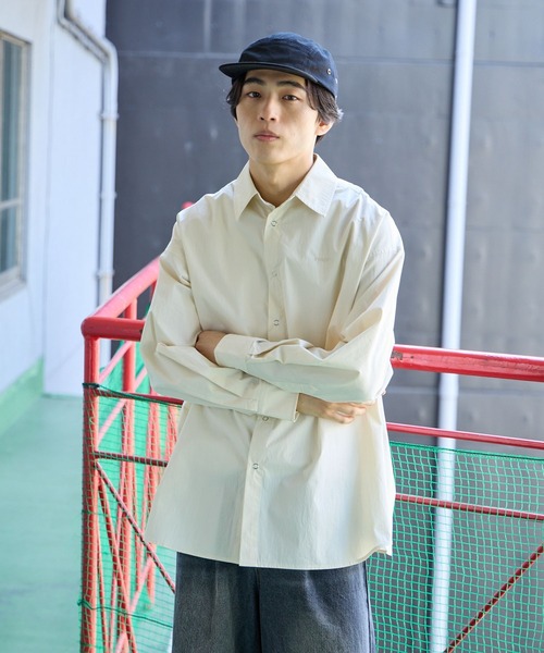 PBLIM（ページボーイリム）の「PBLIM/カラーオーバーシャツ（シャツ/ブラウス・レディース・イエロー/ブルー/クリーム・FREE）」の11枚目の写真