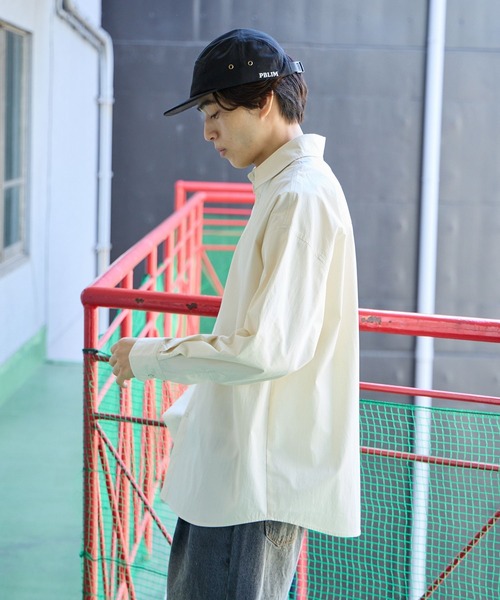 PBLIM（ページボーイリム）の「PBLIM/カラーオーバーシャツ（シャツ/ブラウス・レディース・イエロー/ブルー/クリーム・FREE）」の13枚目の写真