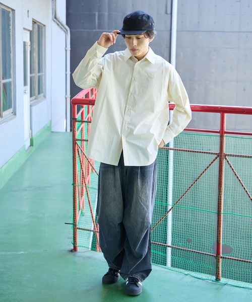 PBLIM（ページボーイリム）の「PBLIM/カラーオーバーシャツ（シャツ/ブラウス・レディース・イエロー/ブルー/クリーム・FREE）」の15枚目の写真