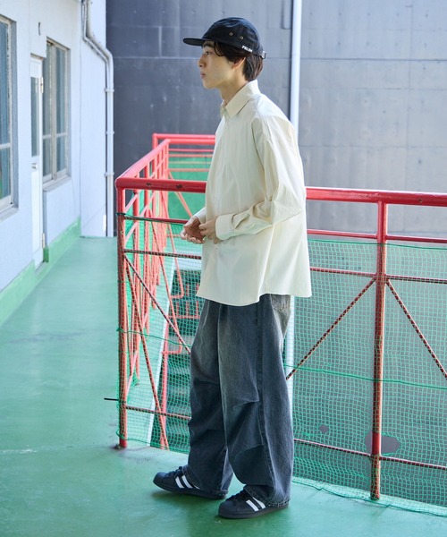 PBLIM（ページボーイリム）の「PBLIM/カラーオーバーシャツ（シャツ/ブラウス・レディース・イエロー/ブルー/クリーム・FREE）」の17枚目の写真