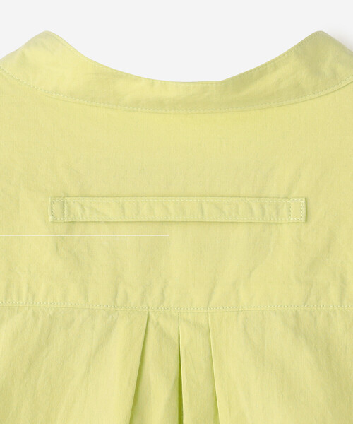 TICCA（ティッカ）の「TICCA | 〈別注〉ノーカラーシャツ WOMEN（シャツ/ブラウス・レディース・ピンク系その他/グリーン系その他・F）」の6枚目の写真