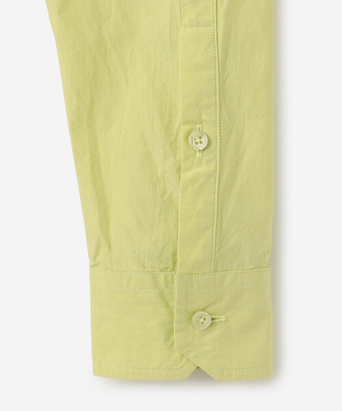 TICCA（ティッカ）の「TICCA | 〈別注〉ノーカラーシャツ WOMEN（シャツ/ブラウス・レディース・ピンク系その他/グリーン系その他・F）」の7枚目の写真