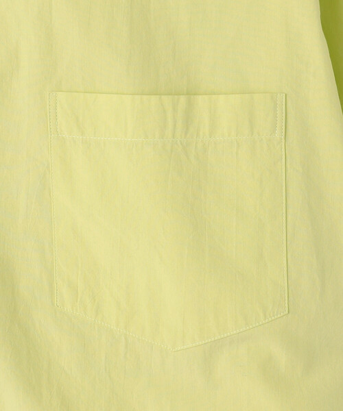 TICCA（ティッカ）の「TICCA | 〈別注〉ノーカラーシャツ WOMEN（シャツ/ブラウス・レディース・ピンク系その他/グリーン系その他・F）」の9枚目の写真