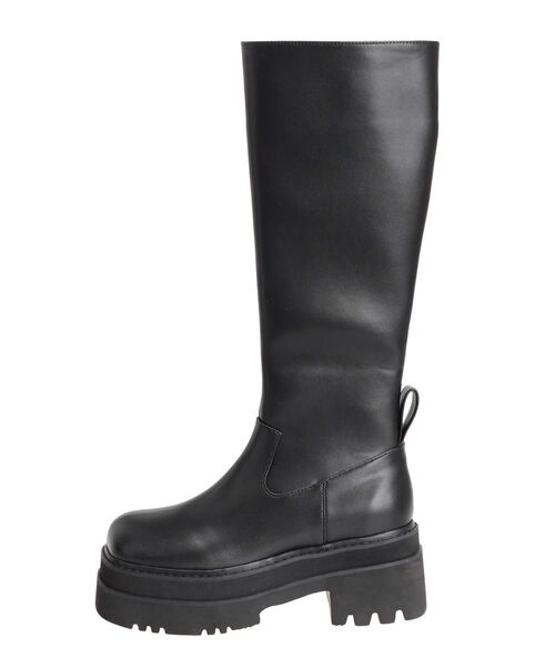 MURUA（ムルーア）の「プラットフォームエンジニアロングブーツ（ブーツ・レディース・ブラック・24.5/23.5/22.5）」の21枚目の写真