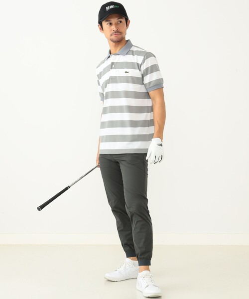 Lacoste for BEAMS GOLF 別注 ボーダー ポロシャツ LACOSTE（ラコステ）の「〈MEN〉Lacoste for BEAMS GOLF / 別注