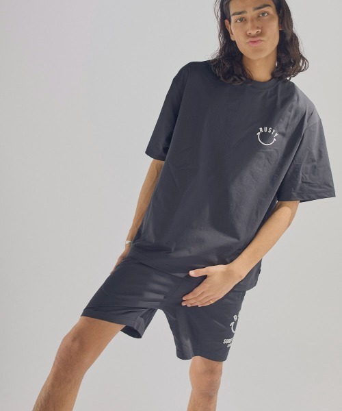 RUSTY(ラスティ)の「【RUSTY/ラスティー】ストレッチ軽量半袖Tシャツ ニコチャンシリーズ バックプリント(Tシャツ/カットソー・メンズ・カーキ/ブラック/ホワイト/ベージュ・MEDIUM/X-LARGE/LARGE)」の18枚目の写真