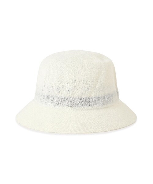 EDIT COLOGNE（エディットコロン）の「サーモバケハ（ハット・レディース・ブラック/ホワイト/ベージュ・ﾌﾘ-）」の5枚目の写真