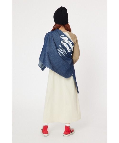 RODEO CROWNS WIDE BOWL（ロデオクラウンズワイドボウル）の「ラグランマキシワンピース（ワンピース・レディース・ネイビー/ブラック/ベージュ・FREE）」の6枚目の写真