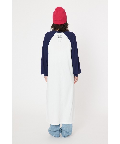 RODEO CROWNS WIDE BOWL（ロデオクラウンズワイドボウル）の「ラグランマキシワンピース（ワンピース・レディース・ネイビー/ブラック/ベージュ・FREE）」の15枚目の写真