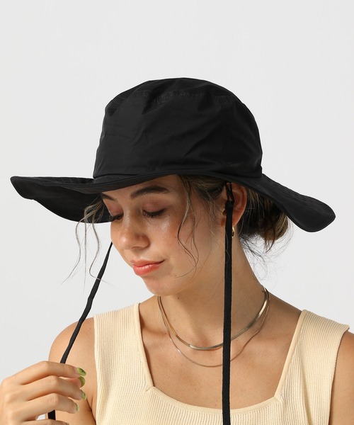 BAYFLOW（ベイフロー）の「［優れた撥水性］バケットハット（ハット・レディース・ブラック/ベージュ・FREE）」の2枚目の写真