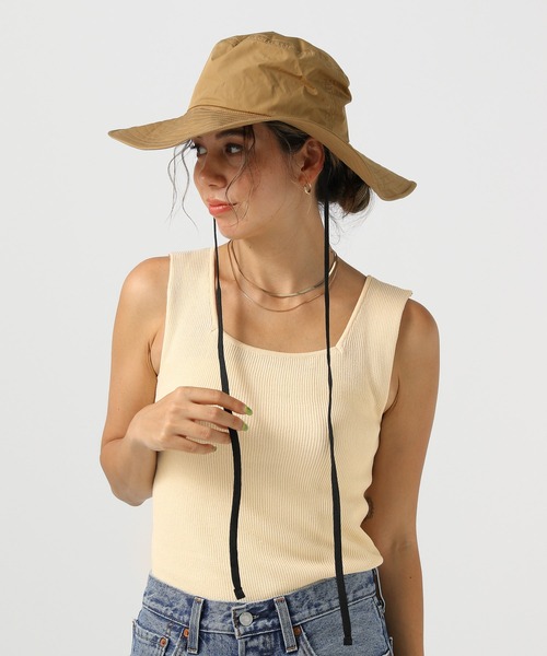 BAYFLOW（ベイフロー）の「［優れた撥水性］バケットハット（ハット・レディース・ブラック/ベージュ・FREE）」の18枚目の写真