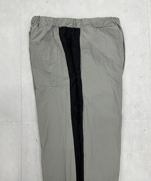 サイドボタン2way配色ナイロンパンツ（その他パンツ）｜sedacle