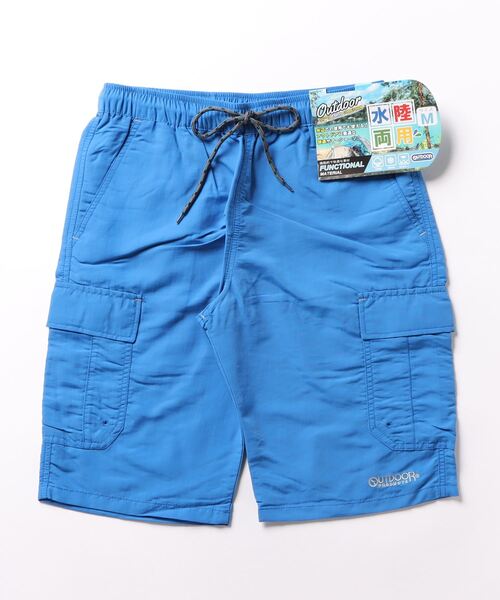 OUTDOOR PRODUCTS(アウトドアプロダクツ)の「【OUTDOOR PRODUCTS】ナイロンカーゴショートパンツ 080950(カーゴパンツ・メンズ・グレー/ブルー/ベージュ/パープル/オレンジ/ブラック/オリーブ・LL/M/L)」の5枚目の写真