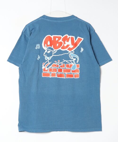 ◆OBEY◆オベイ サンセット オーガニック Tシャツ TONE tシャツ 「OBEY/オベイ」OBEY BOLD(UN) レディース メンズ