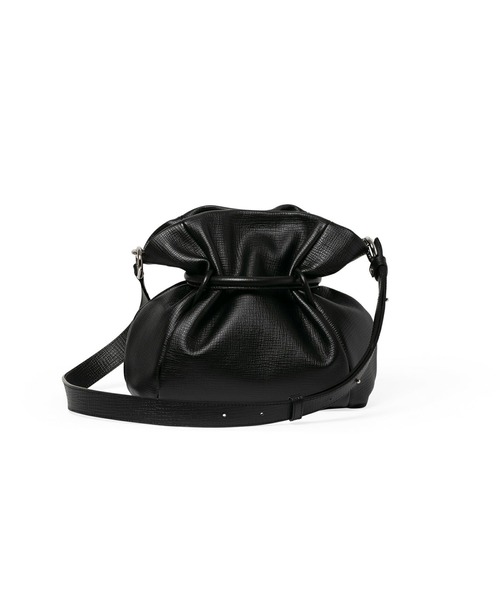 Epoi（エポイ）の「Tuck タック 2way ミドル ショルダー バッグ（ショルダーバッグ・レディース・ブラック/ライトグレー/ホワイト・FREE）」の14枚目の写真