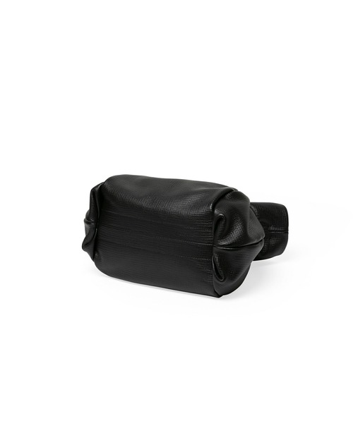 Epoi（エポイ）の「Tuck タック 2way ミドル ショルダー バッグ（ショルダーバッグ・レディース・ブラック/ライトグレー/ホワイト・FREE）」の12枚目の写真