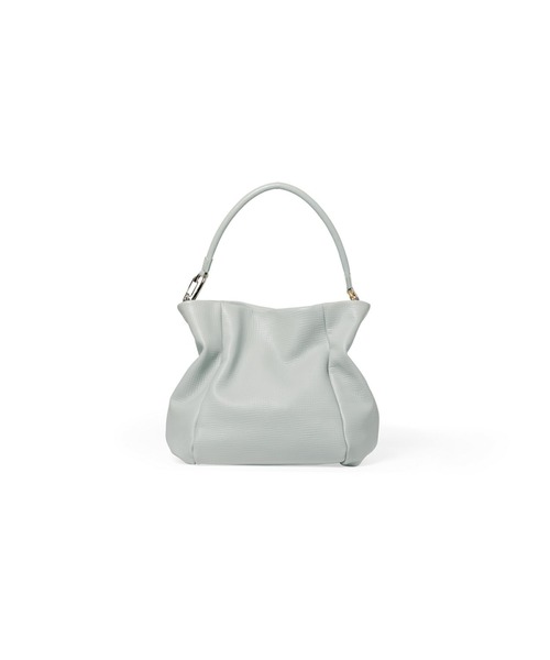 Epoi（エポイ）の「Tuck タック 2way ミドル ショルダー バッグ（ショルダーバッグ・レディース・ブラック/ライトグレー/ホワイト・FREE）」の7枚目の写真