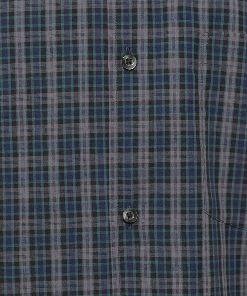 niko and...（ニコアンド）の「リネンブレンドボックスシャツ（シャツ/ブラウス・メンズ・ネイビー/イエロー/オフホワイト/ベージュ/サックスブルー/ライトグレー・MEDIUM/LARGE）」の11枚目の写真