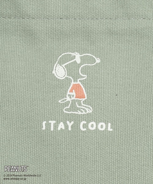 Honeys（ハニーズ）の「スヌーピー／トートバッグ（トートバッグ・レディース・ホワイト×ブラック/カーキ/キナリ/スミクロ/ホワイト系その他/ブラック系その他・FREE）」の18枚目の写真