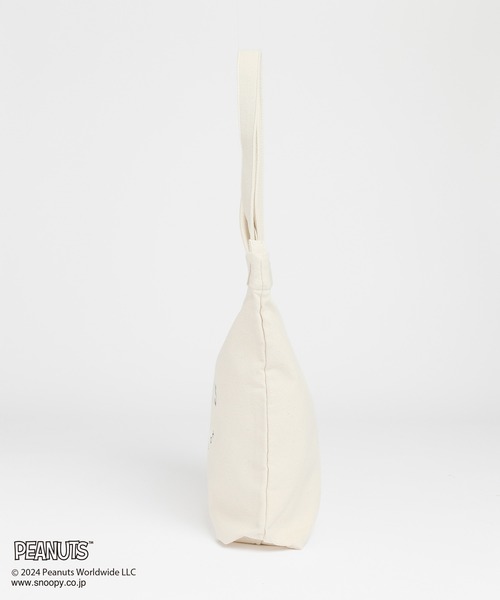 Honeys（ハニーズ）の「スヌーピー／トートバッグ（トートバッグ・レディース・ホワイト×ブラック/カーキ/キナリ/スミクロ/ホワイト系その他/ブラック系その他・FREE）」の13枚目の写真