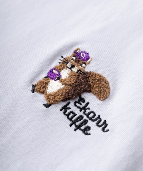セール】ワンポイント アニマルイラスト サガラ刺繍MIXデザイン