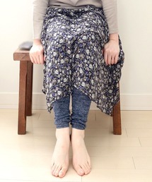 Put on socks（プットオンソックス）の「【Put on socks/プットオンソックス】"Sieve"シーヴ24　リネンレギンス（レギンス/スパッツ）」