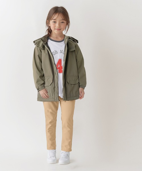 NAVY(ネイビー)の「【 キッズ ガールズ 】 NAVY ストレッチ ツイル スキニー ウエストギャザー パンツ のびるモン(その他パンツ・キッズ・ベージュ/ブラック/ブルー・110/120/130/140/150/160)」の16枚目の写真