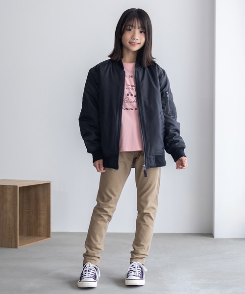 NAVY(ネイビー)の「【 キッズ ガールズ 】 NAVY ストレッチ ツイル スキニー ウエストギャザー パンツ のびるモン(その他パンツ・キッズ・ベージュ/ブラック/ブルー・110/120/130/140/150/160)」の7枚目の写真