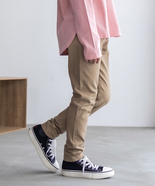 NAVY(ネイビー)の「【 キッズ ガールズ 】 NAVY ストレッチ ツイル スキニー ウエストギャザー パンツ のびるモン(その他パンツ・キッズ・ベージュ/ブラック/ブルー・110/120/130/140/150/160)」の18枚目の写真