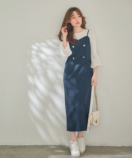12Twelve Agenda（トゥエルブ　アジェンダ）の「チュールベルスリーブニットプルオーバー（ニット/セーター・レディース・オフホワイト/ブラック/グレー・M）」の8枚目の写真