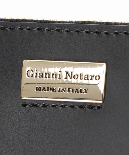 GIANNI NOTARO(ジャンニノターロ)の「《WEB限定追加》GIANNI NOTARO/ジャンニノターロ パネルショルダーバッグ(ショルダーバッグ・レディース・ベージュ/ブラック・FREE)」の11枚目の写真