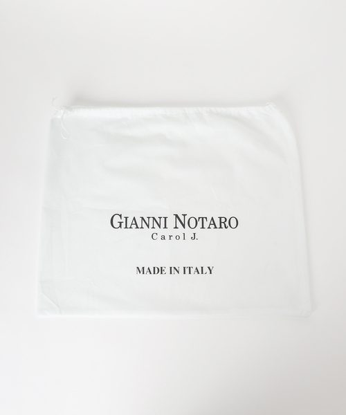 GIANNI NOTARO(ジャンニノターロ)の「《WEB限定追加》GIANNI NOTARO/ジャンニノターロ パネルショルダーバッグ(ショルダーバッグ・レディース・ベージュ/ブラック・FREE)」の9枚目の写真