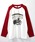Starting Over�i�X�^�[�e�B���O�I�[�o�[�j�́uoversize raglan sleeve print long sleeve T-shirt/�I�[�o�[�T�C�Y ���O�����X���[�u �v�����g ����T/�����K�[ �v�����g ����T�iT�V���c/�J�b�g�\�[�j�v�b���b�h�n���̑�3