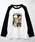Starting Over�i�X�^�[�e�B���O�I�[�o�[�j�́uoversize raglan sleeve print long sleeve T-shirt/�I�[�o�[�T�C�Y ���O�����X���[�u �v�����g ����T/�����K�[ �v�����g ����T�iT�V���c/�J�b�g�\�[�j�v�b�u���b�N